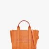 Marc Jacobs The Leather Small Scorched Tote Bag