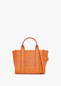 Marc Jacobs The Leather Small Scorched Tote Bag
