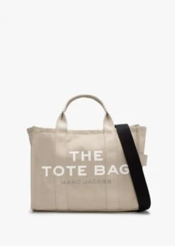 Marc Jacobs The Medium Beige Canvas Tote Bag