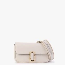 Marc Jacobs The Mini Cloud White Leather Shoulder Bag