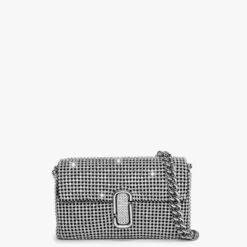 Marc Jacobs The Rhinestone J Marc Mini Crystals Shoulder Bag