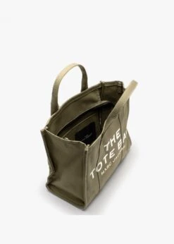 Marc Jacobs The Small Traveler Slate Green Canvas Tote Bag -Daniel Footwear Shop the small traveler slate green canvas tote bag p121681 196459 image