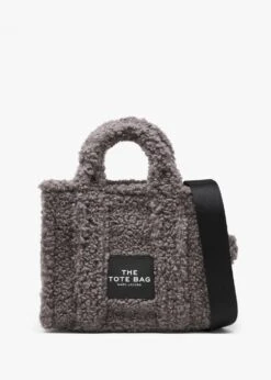 Marc Jacobs The Teddy Small Grey Tote Bag