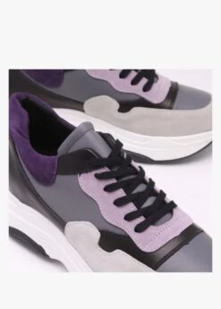 Tipto Grey Suede & Leather Bi-Colour Chunky Trainers 7 Tipto Grey Suede & Leather Bi-Colour Chunky Trainers -Daniel Footwear Shop tipto p135847 200559 image