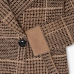 Taupe Knitted Longline Coat -Daniel Footwear Shop tribal 1421 p138604 194473 image