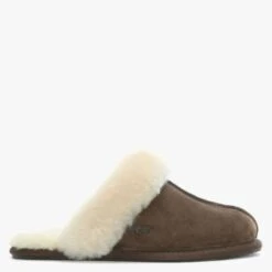 Ugg Women's Scuffette Espresso Suede Shearling Slippers