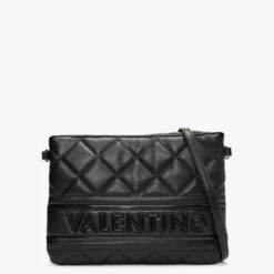 Valentino Ada Black Quilted Cross-Body Bag