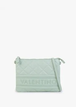 Valentino Ada Aloe Quilted Cross-Body Bag
