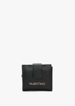 Valentino Alexia Black Zip Around Purse