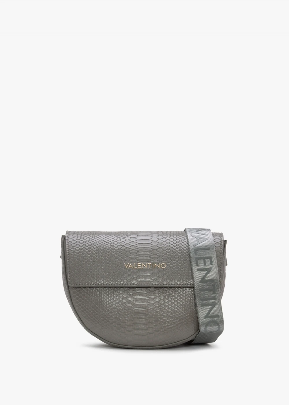 Valentino Bigs Grigio Reptile Satchel Bag 1 Valentino Bigs Grigio Reptile Satchel Bag