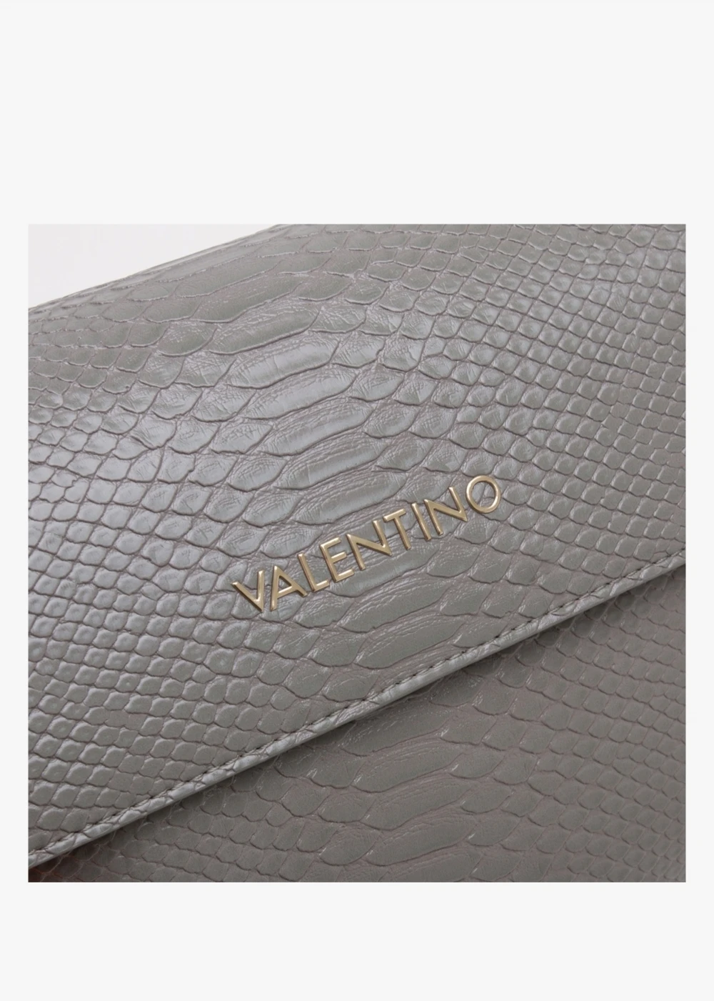 Valentino Bigs Grigio Reptile Satchel Bag 4 Valentino Bigs Grigio Reptile Satchel Bag - Image 4