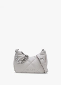 Valentino Cold Relove Recycle Beige Quilted Cross-Body Bag