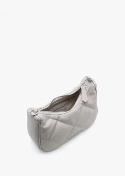 Valentino Cold Relove Recycle Beige Quilted Cross-Body Bag -Daniel Footwear Shop val cold re shoulder p135393 195663 image