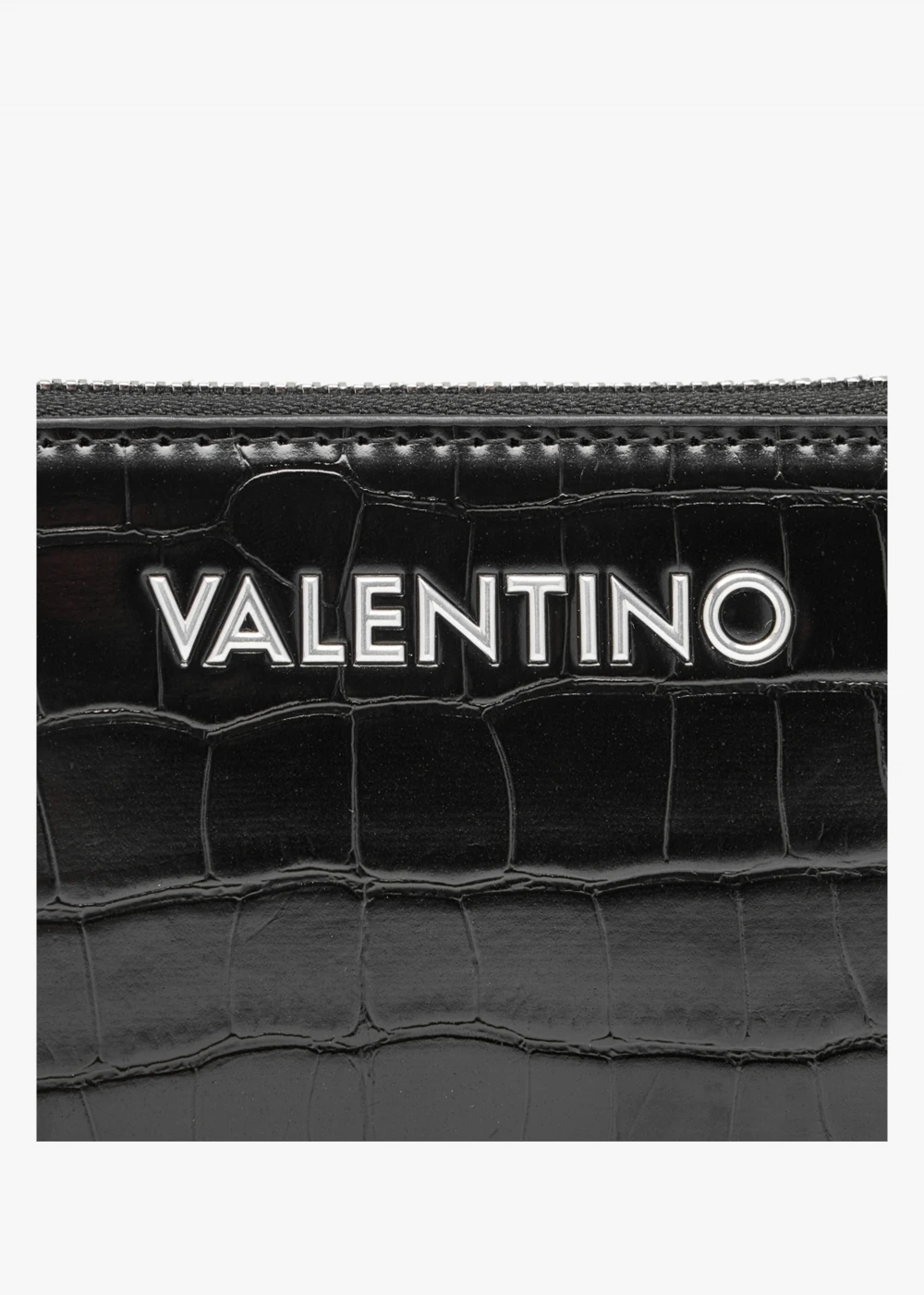 Valentino Conscious Relove Recycle Moc Croc Nero Wallet 5 Valentino Conscious Relove Recycle Moc Croc Nero Wallet - Image 5
