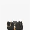 Valentino Divina Nero Gold Baguette Bag