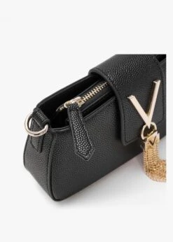 Valentino Divina Nero Gold Baguette Bag -Daniel Footwear Shop val divina baguette p135396 195677 image
