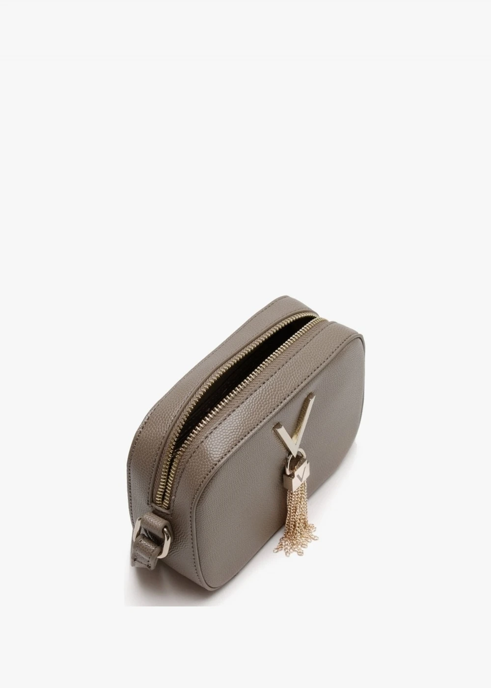 Valentino Divina Taupe Pebbled Camera Bag 3 Valentino Divina Taupe Pebbled Camera Bag - Image 3