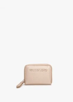 Valentino Divina Gold Pebbled Coin Purse