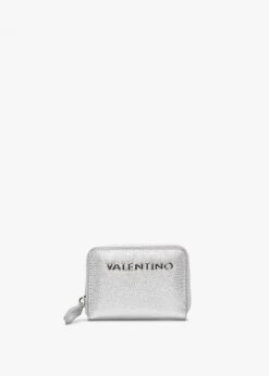 Valentino Divina Silver Pebbled Coin Purse