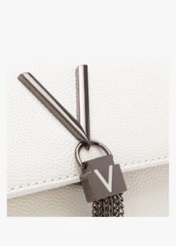 Valentino Divina Bianco Pebbled Shoulder Bag -Daniel Footwear Shop val divina shoulder p114661 194501 image