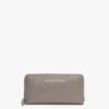 Valentino Divina Taupe Zip Around Wallet