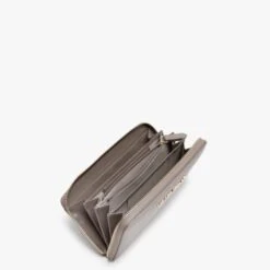 Valentino Divina Taupe Zip Around Wallet -Daniel Footwear Shop val divina zip around p117775 165152 image