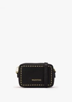 Valentino Dolomiti Stitch Black Camera Bag