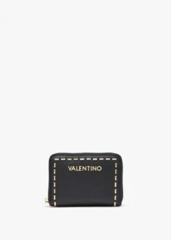 Valentino Dolomiti Nero Zip Around Wallet