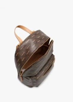 Valentino Liuto Cuoio Logo Backpack -Daniel Footwear Shop val liuto backpack p118521 202443 image