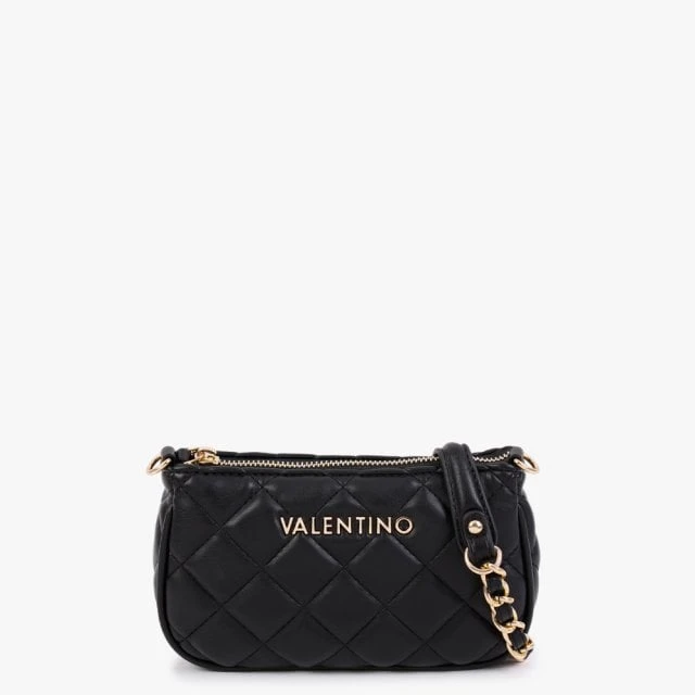 Valentino Ocarina II Black Quilted Cross-Body Bag 1 Valentino Ocarina II Black Quilted Cross-Body Bag