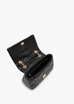 Valentino Ocarina Black Quilted Cross-Body Bag -Daniel Footwear Shop val ocarina crossbody p118556 202454 image