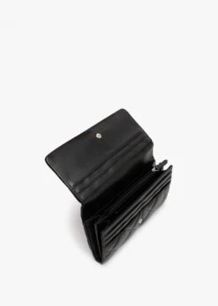 Valentino Ocarina Black Quilted Flap-Over Wallet -Daniel Footwear Shop val ocarina flapover p121733 199614 image