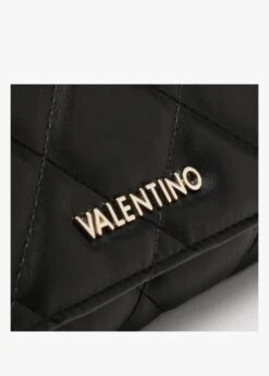 Valentino Ocarina Black Quilted Flap-Over Wallet -Daniel Footwear Shop val ocarina flapover p121733 199615 image