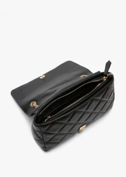 Valentino Ocarina Black Quilted Satchel Bag -Daniel Footwear Shop val ocarina satchel p99840 202994 image
