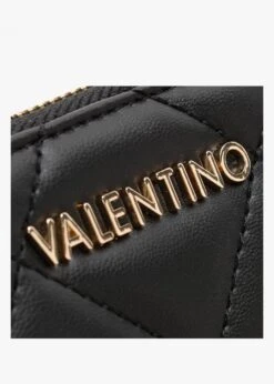 Valentino Small Ocarina Black Quilted Zip Around Wallet -Daniel Footwear Shop val ocarina small zip p119997 201442 image