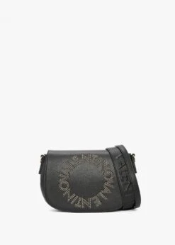 Valentino Pie Relove Recycle Flap Black Bag