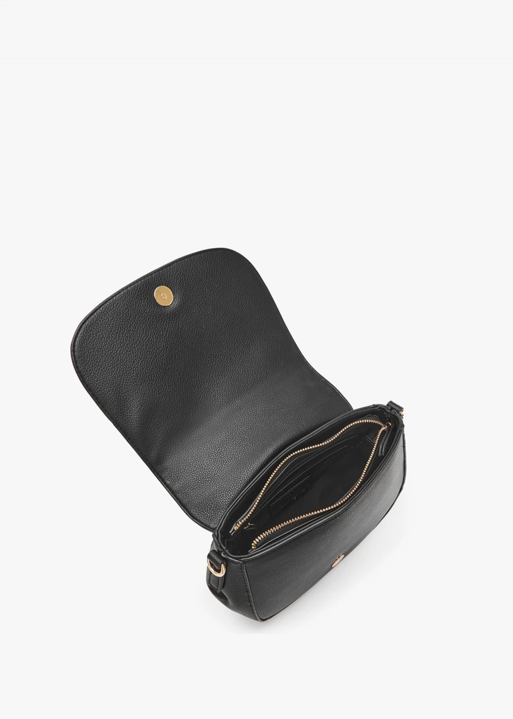 Valentino Pie Relove Recycle Flap Black Bag 3 Valentino Pie Relove Recycle Flap Black Bag - Image 3