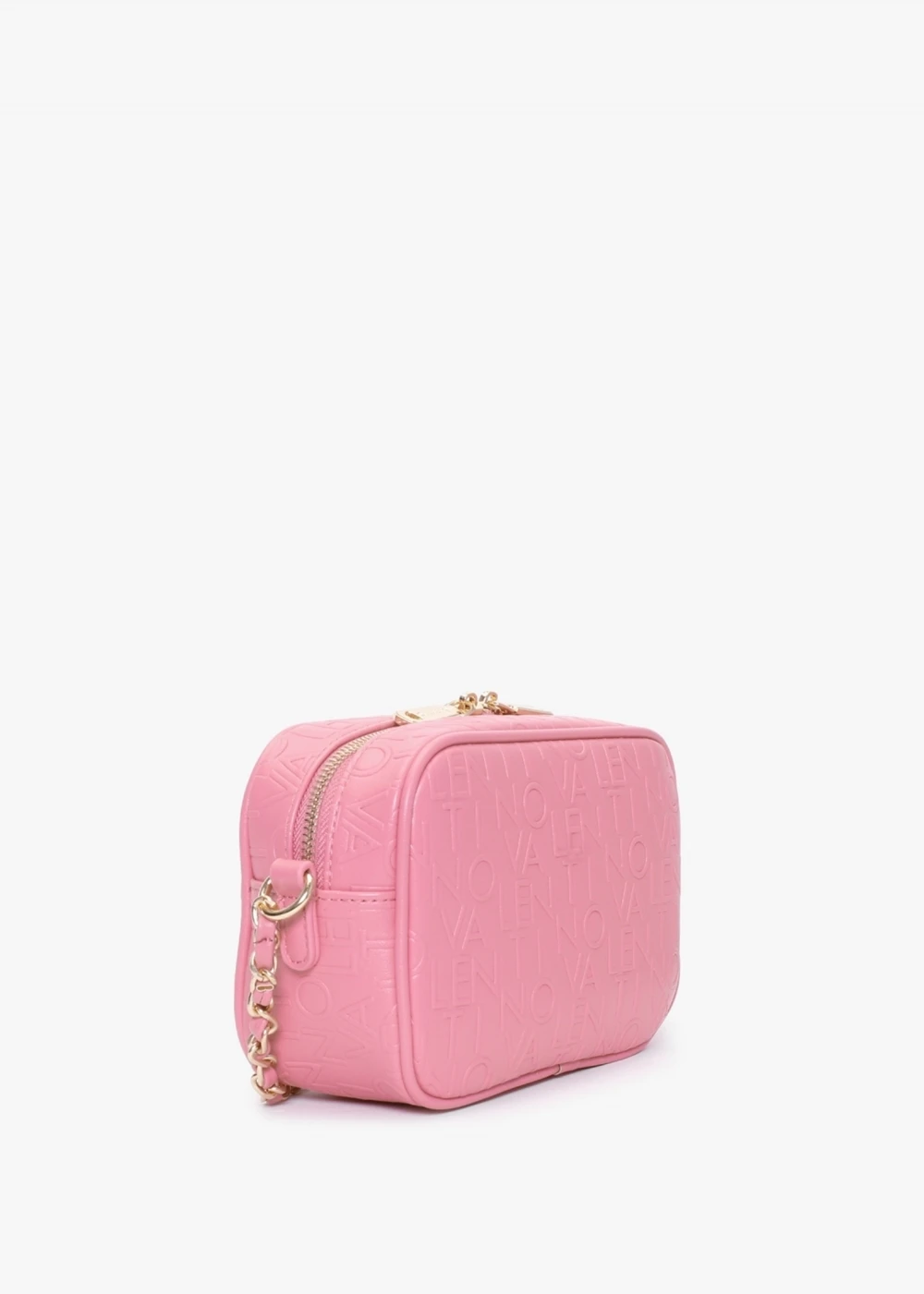 Valentino Relax Embossed Logo Corallo Camera Bag 2 Valentino Relax Embossed Logo Corallo Camera Bag - Image 2