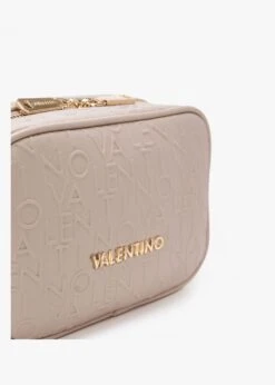 Valentino Relax Embossed Logo Beige Camera Bag -Daniel Footwear Shop val relax camera bag p135045 195143 image