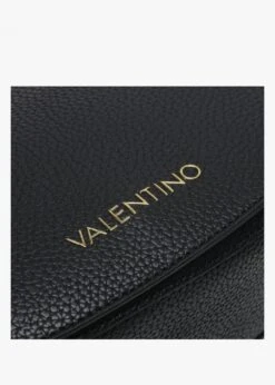 Valentino Superman Black Pebbled Saddle Bag -Daniel Footwear Shop val superman crossbody p131804 198645 image