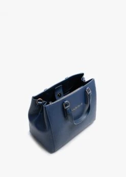 Valentino Superman Pebbled Navy Tote Bag -Daniel Footwear Shop val superman tote p119134 199498 image