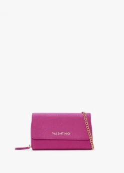 Valentino Zero Relove Recycle Fuxia Wallet On A Chain
