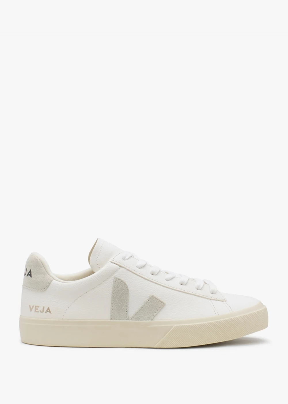 Veja Campo Chromefree Leather Extra White Natural Trainers 1 Veja Campo Chromefree Leather Extra White Natural Trainers