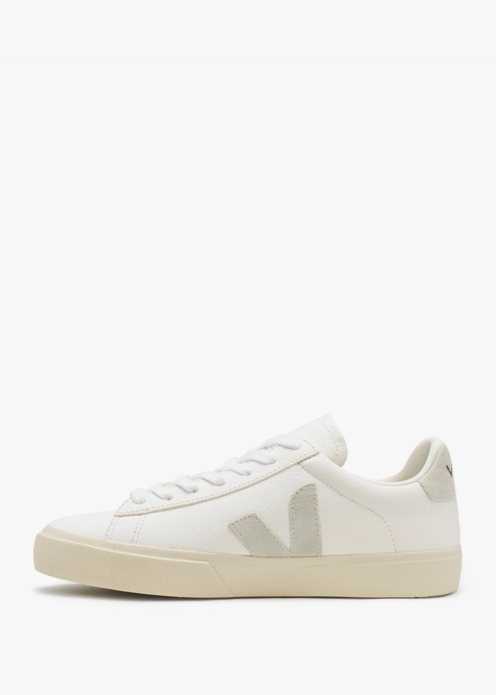 Veja Campo Chromefree Leather Extra White Natural Trainers 4 Veja Campo Chromefree Leather Extra White Natural Trainers - Image 4