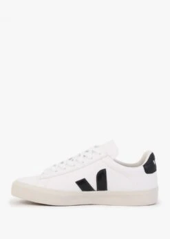 Veja Campo Chromefree Leather Extra White Black Trainers -Daniel Footwear Shop veja campo p118061 198025 image