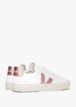 Veja Campo Chromefree Leather Extra White Nacre Trainers -Daniel Footwear Shop veja campo p134575 196602 image