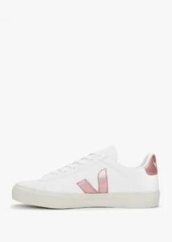 Veja Campo Chromefree Leather Extra White Nacre Trainers -Daniel Footwear Shop veja campo p134575 196603 image