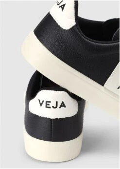 Veja Men's Campo Chromefree Leather Black White Trainers -Daniel Footwear Shop veja mens campo p138551 209743 image
