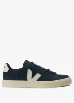 Veja Men's Campo Suede Nautico White Trainers