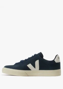 Veja Men's Campo Suede Nautico White Trainers -Daniel Footwear Shop veja mens campo p138552 209750 image